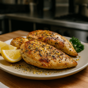 Frango grelhado com Lemon Pepper