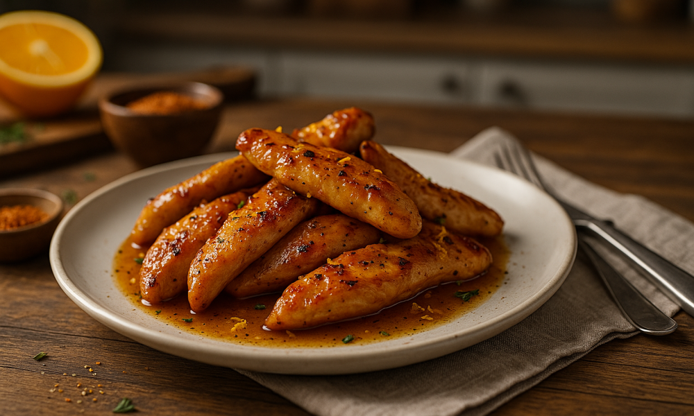 Frango ao molho orange pepper